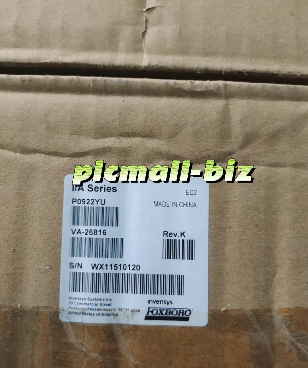 new Foxboro P0922YU Power Supply Module - FOXBORO