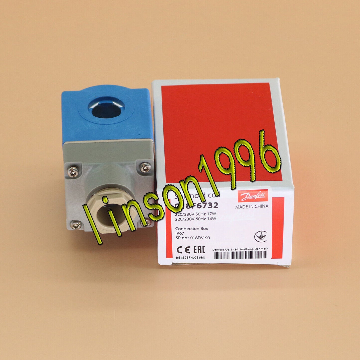 Danfoss 018F6732 Solenoid Valve - DANFOSS