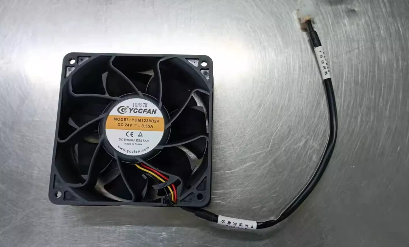 YCCFAN YDM1238B24 12038 DC24V 0.55A 12CM 3-pin silent cooling fan