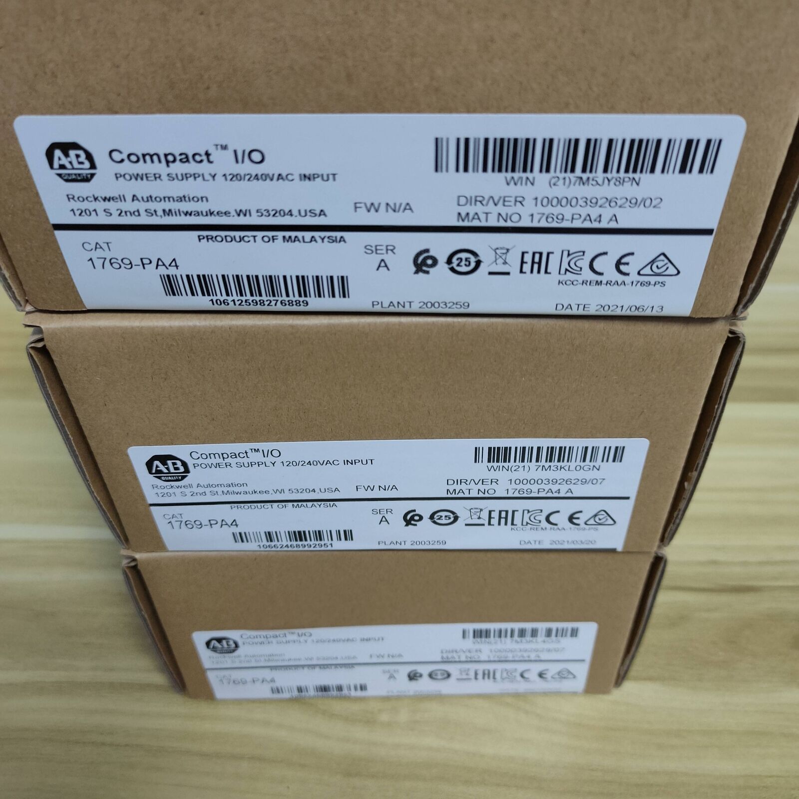 Allen-Bradley 1769-PA4 CompactLogix AC Power Supply Module Factory Sealed - ALLEN-BRADLEY