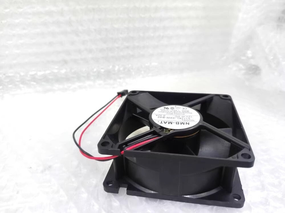 NMB 3112KL-04W-B40 12VDC 0.32A 80*80*32MM 2-Pin Cooling Fan