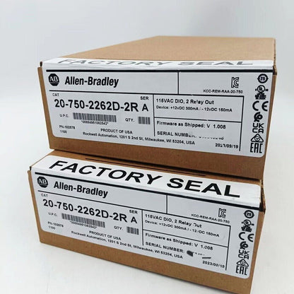 New Sealed Allen Bradley 20-750-2262D-2R PowerFlex 750 Module 115V - ALLEN BRADLEY