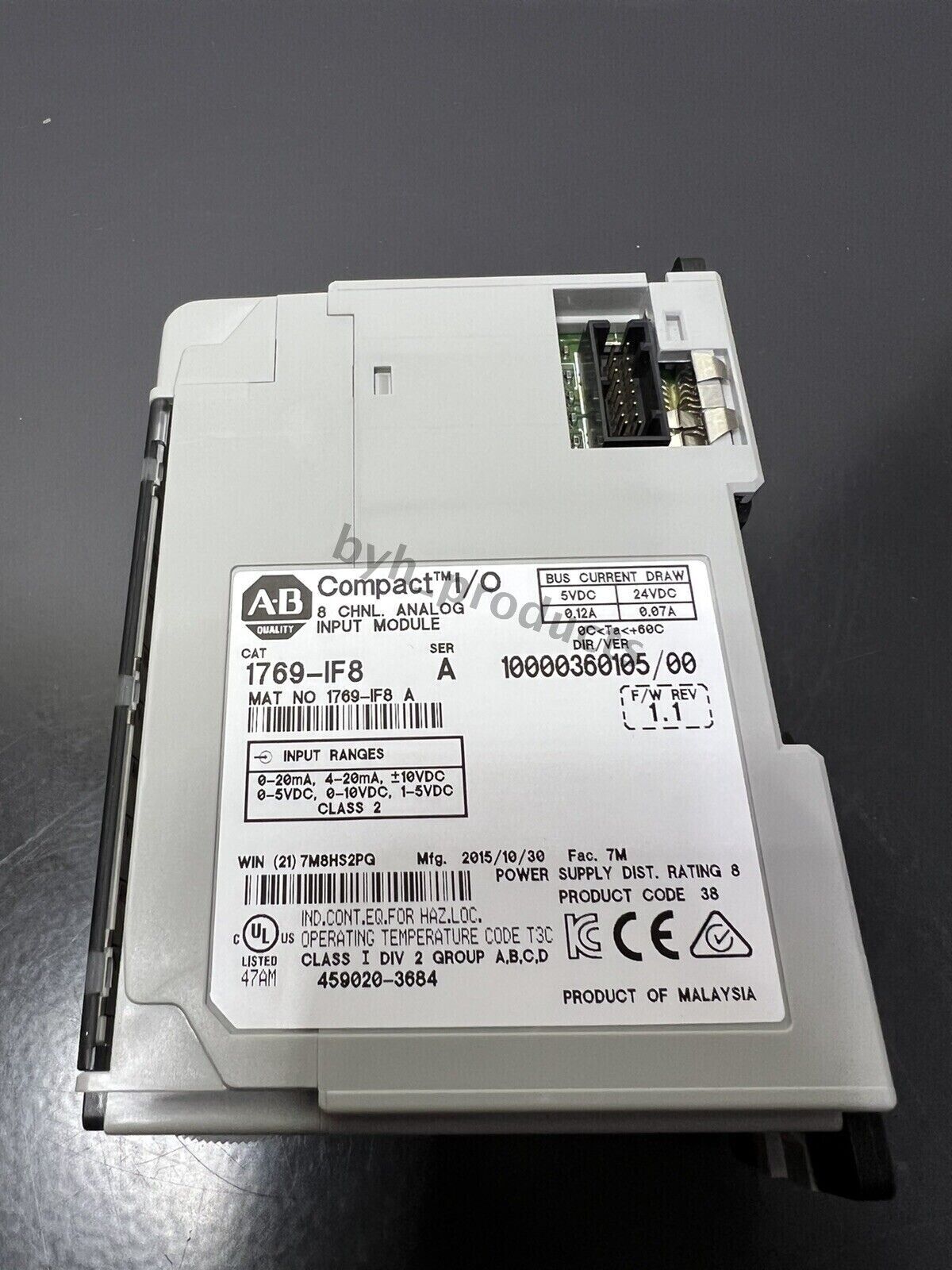 Allen-Bradley CompactLogix 8 Pt 1769-IF8 - ALLEN-BRADLEY