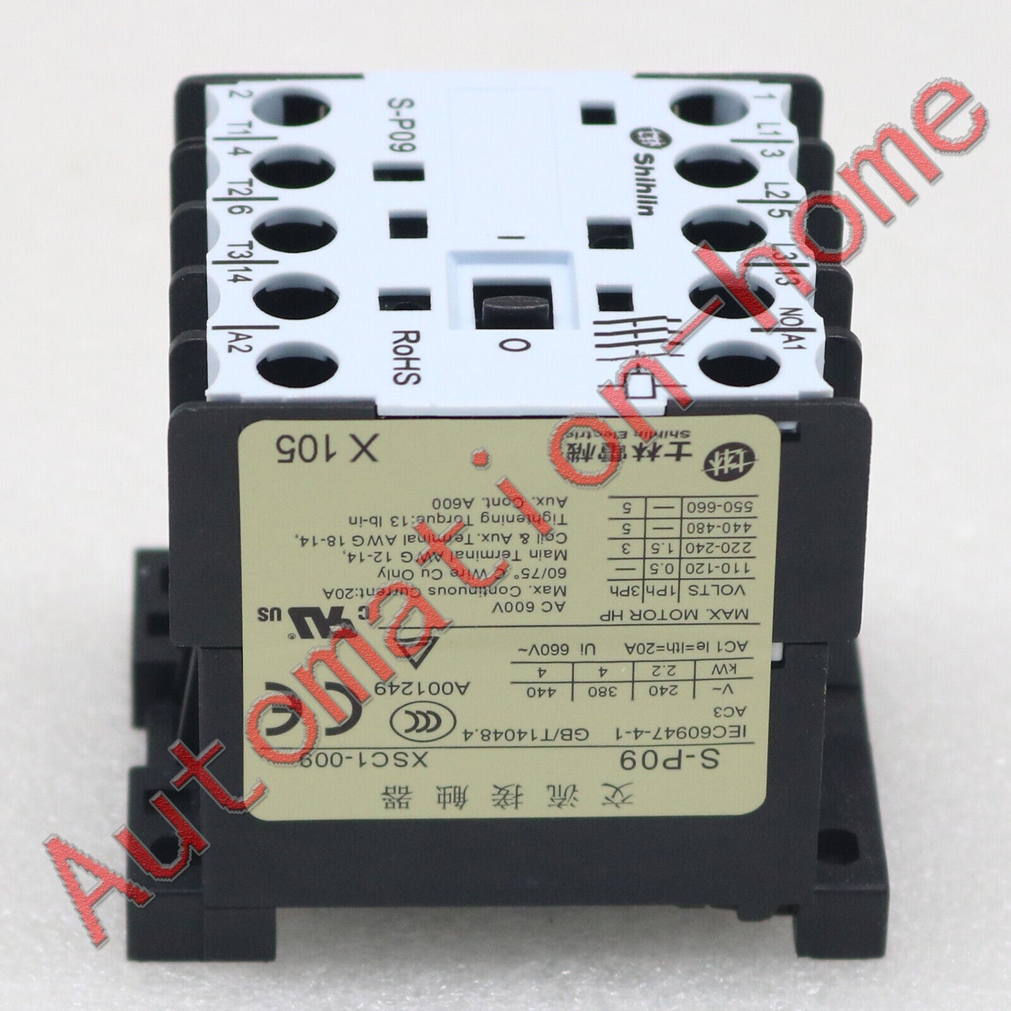 Shihlin S-P09 220V AC Contactor - SHIHLIN