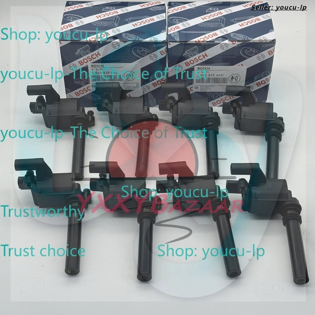 8 Pack Bosch Ignition Coils For Dodge Ram 1500 2500 3500 5.7L UF378 56028394AD