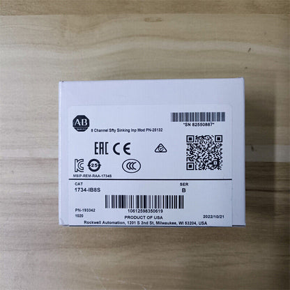 Allen-Bradley 1734-IB8S Safety Sinking Input Module - ALLEN-BRADLEY