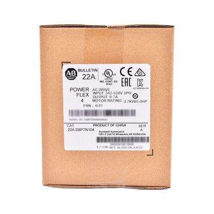 Allen-Bradley PowerFlex 4 AC Drive 3.7 kW 5 Hp - ALLEN-BRADLEY