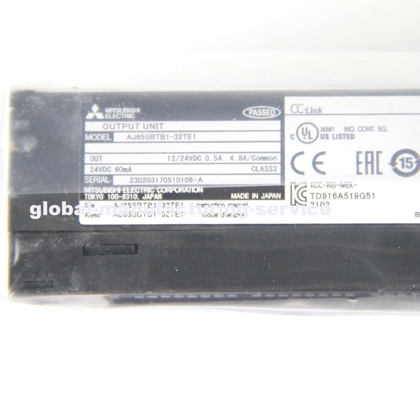 Mitsubishi programmable logic AJ65SBTB1-32TE1 CC-LINK I/O32 LOW TR SOURCE OUTSCR - MITSUBISHI