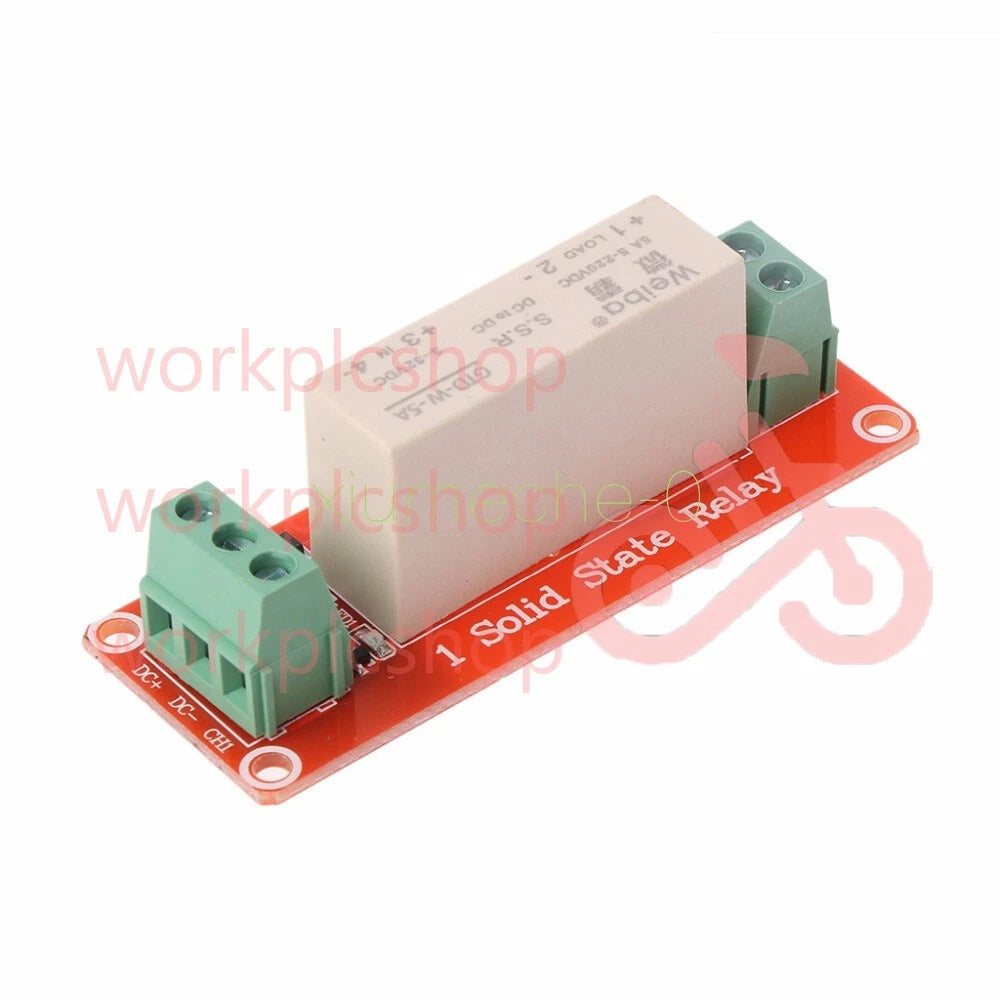 1 Channel SSR Solid State Relay High-low Trigger 5A 3-32V