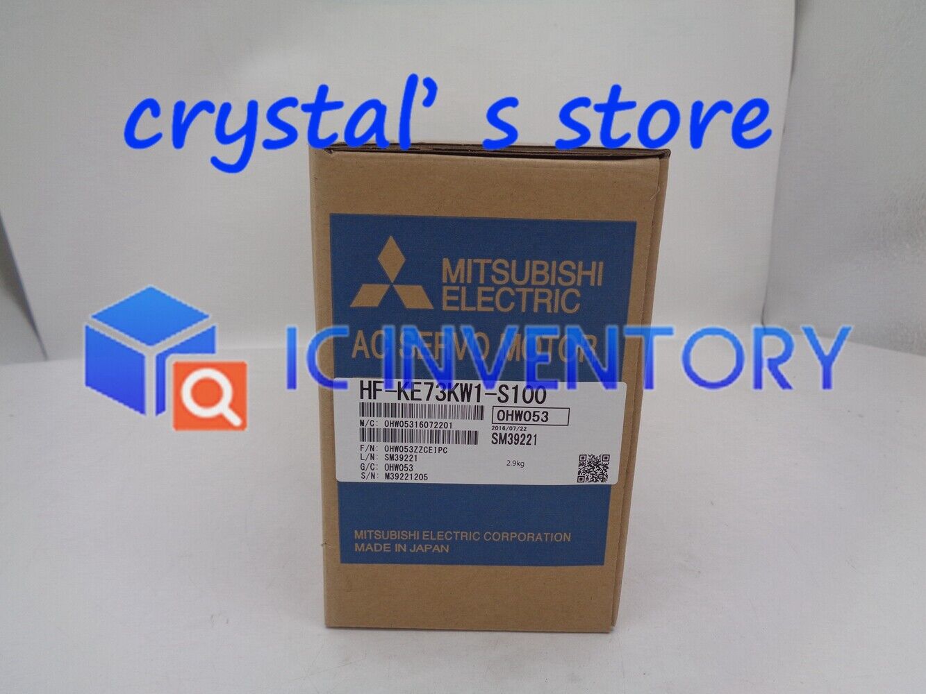 new 1PCS Mitsubishi servo motor HF-KE73KW1-S100 - MITSUBISHI