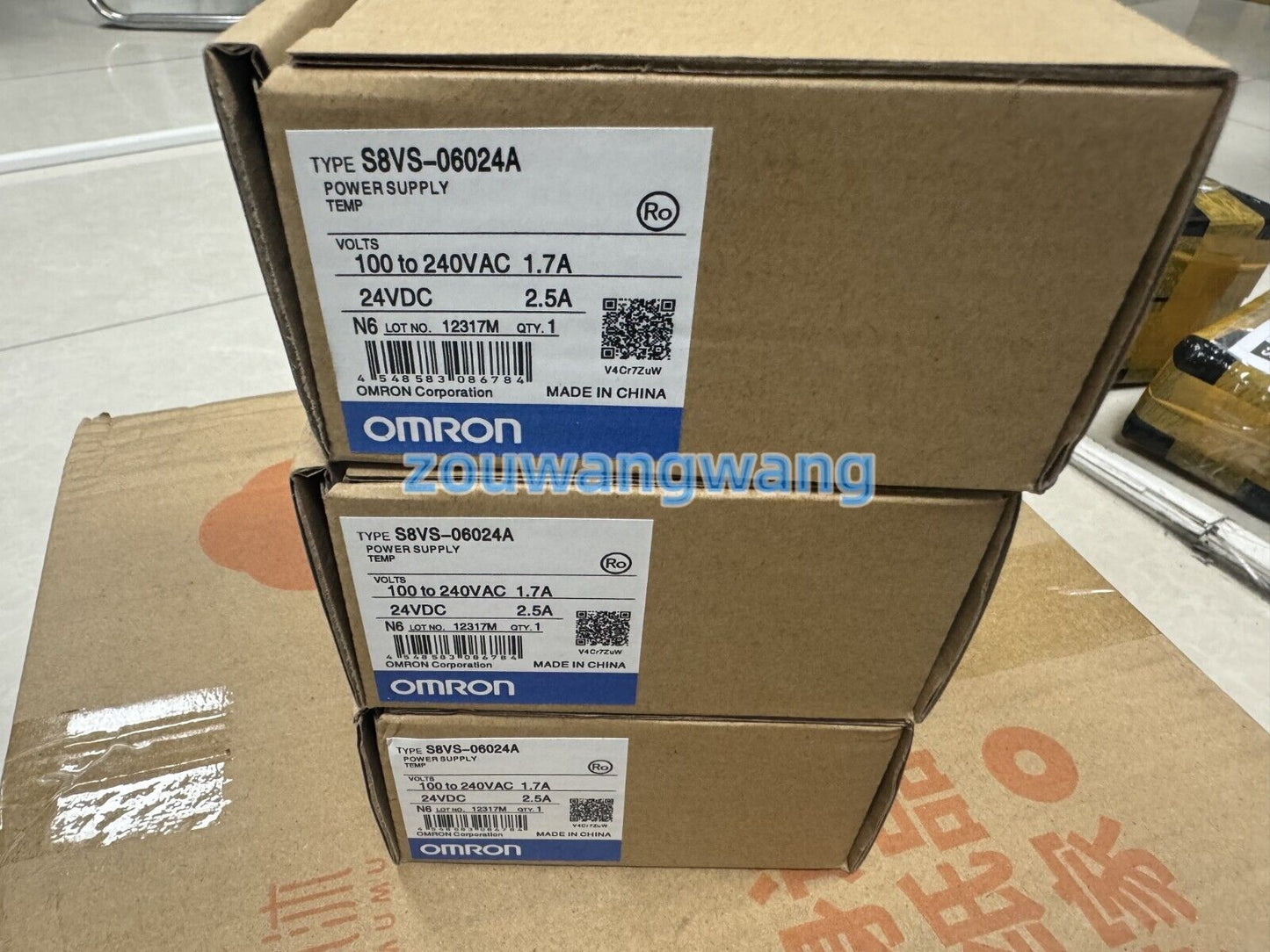 new OMRON S8VS-06024A Switching Power Supply