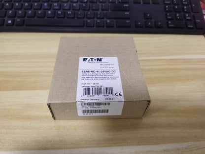 1PCS Eaton Moeller ESR5-NO-41-24VAC-DC Safety Relay In Box
