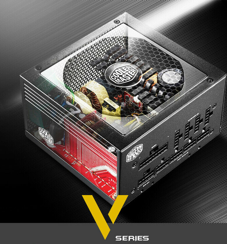 new Cooler Master V550 550W Game Power 80PLUS Gold Full Module Japanese Capacitor - COOLER MASTER