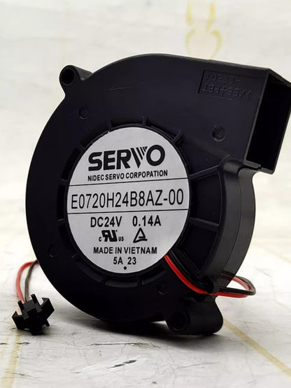 SERVO E0720H24B8AZ-00 DC24V 0.14A 7020 2-Wire Turbo Cooling Fan