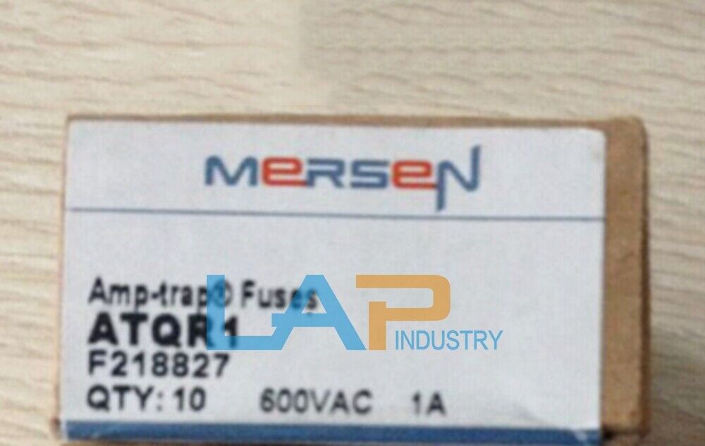 10Pcs Ferraz Shawmut ATQR1 1A Fuse - 600VAC - FERRAZ SHAWMUT