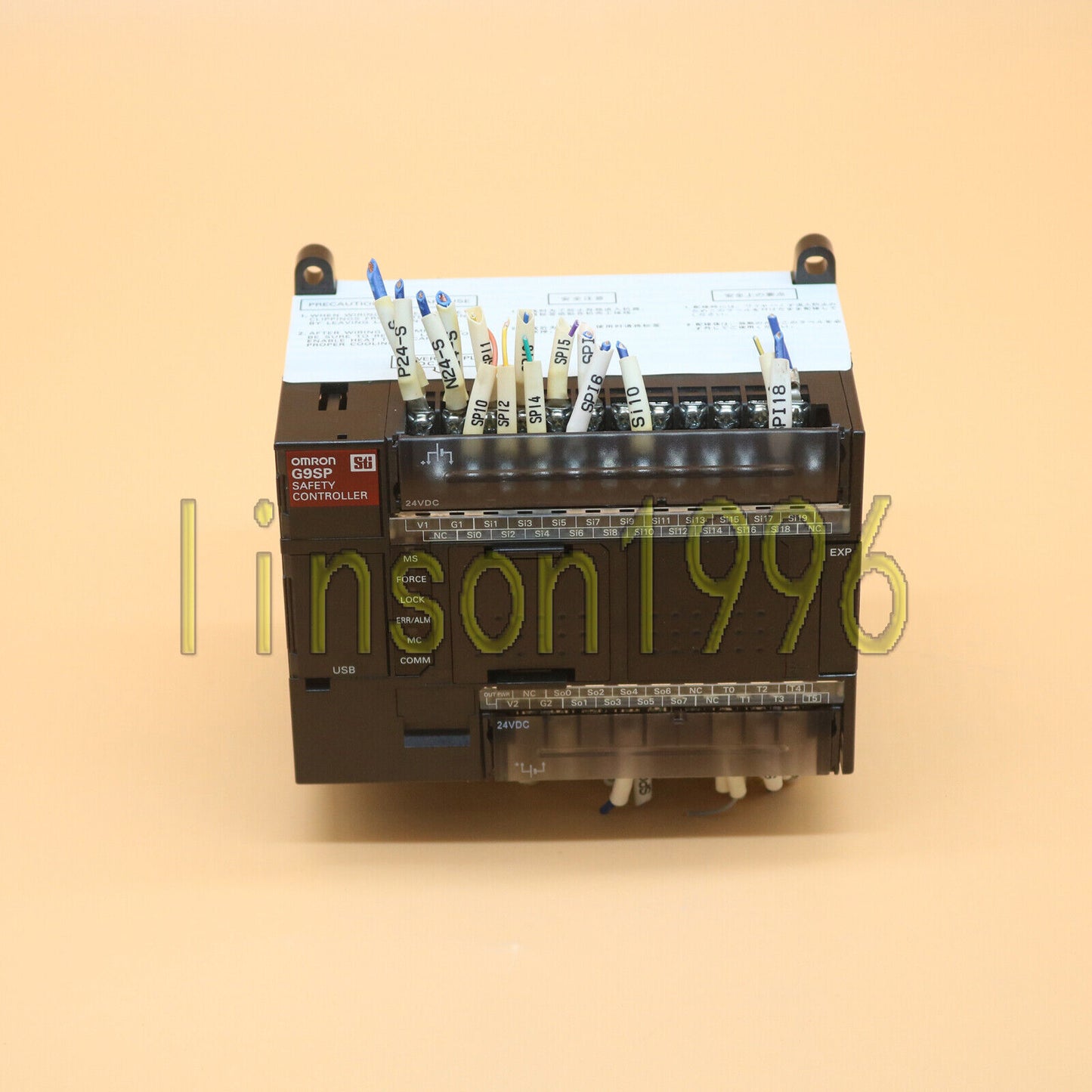 used OMRON G9SP-N20S Safety Controller in good condition - OMRON