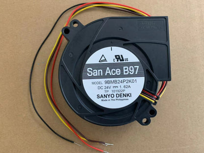 new 1pcs SANYO 9BMB24P2K01 24V 1.62A large air volume cooling fan