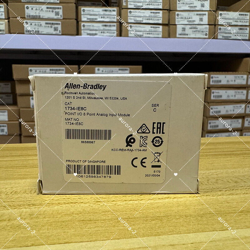 Sealed Allen-Bradley 1734-IE8C 8 POINT Analog Input Module AB 1734IE8C - ALLEN-BRADLEY