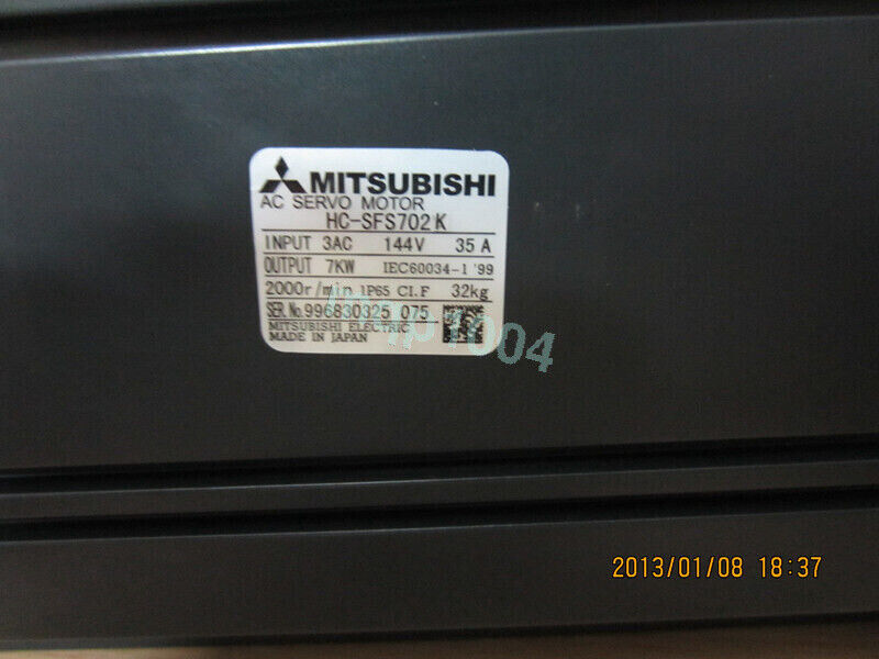 Mitsubishi HC-SFS702K Servo Motor HCSFS702K ping - MITSUBISHI