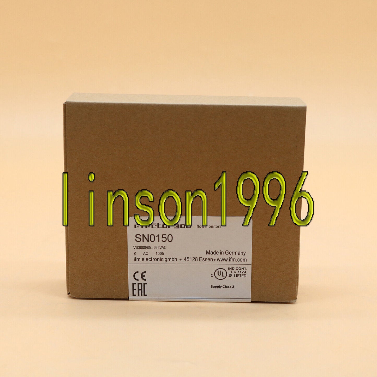 1pc IFM SN0150 Flow Monitor for Flow Applications - IFM