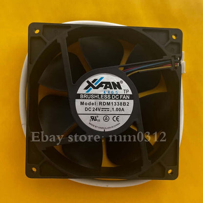 1pcs RDM1338B2 12.7CM 4-wire PWM temperature control inverter cooling fan