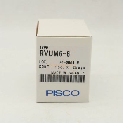 PISCO RVUM6-6 2PCS/Box