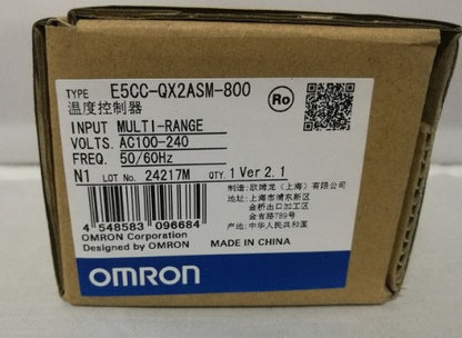 Omron Temperature Controller E5CC-QX2ASM-800 AC100-240V Temperatur Relay *TT