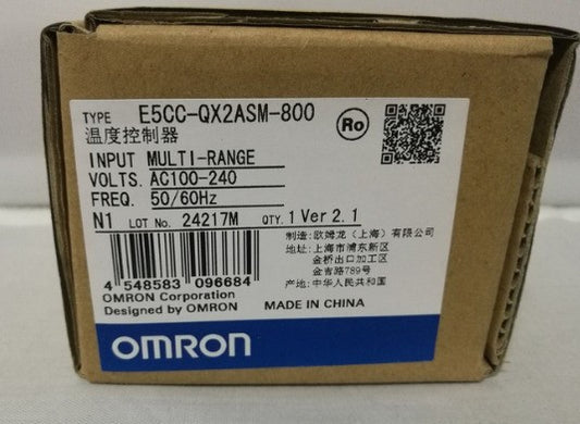 Omron Temperature Controller E5CC-QX2ASM-800 AC100-240V Temperatur Relay *TT