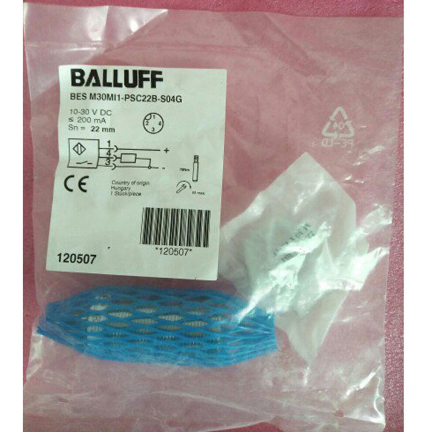 Proximity Sensor BALLUFF BES M30MI1-PSC22B-S04G - BALLOFF