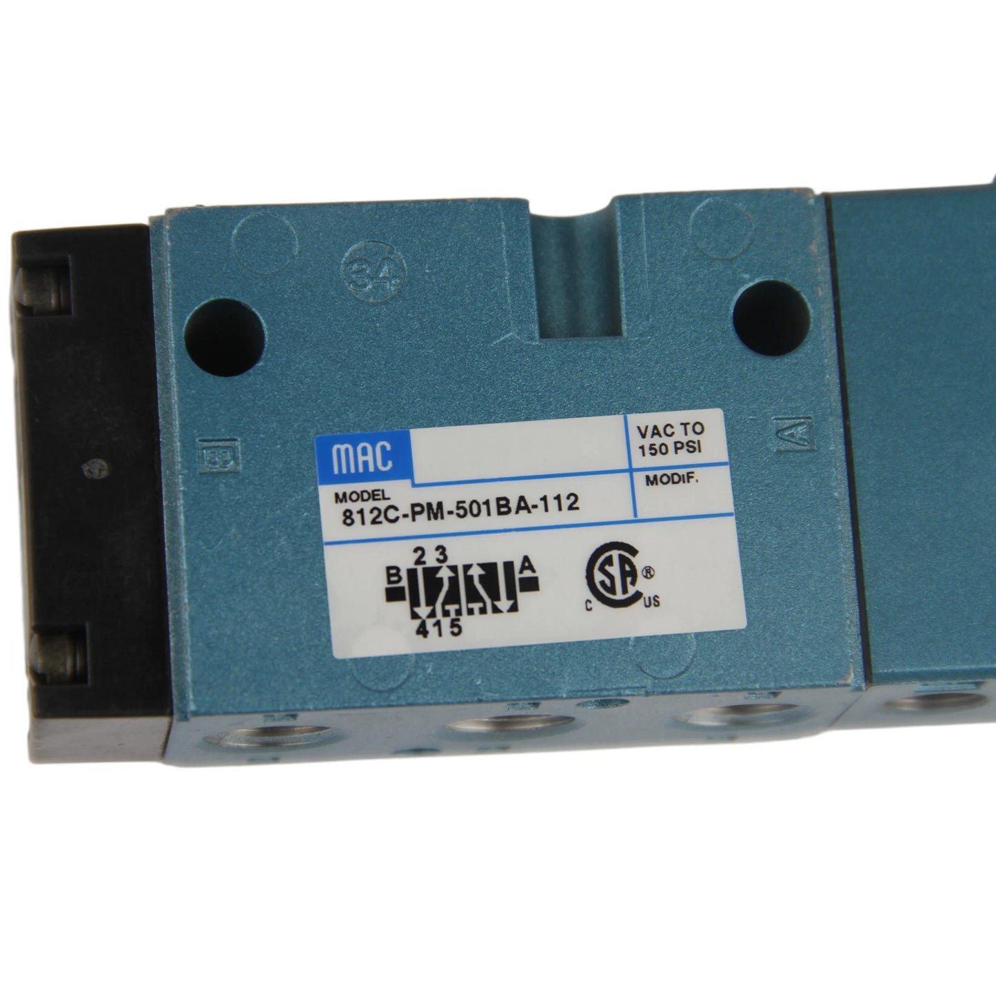 MAC 812C-PM-501BA-112 solenoid valve - US Stock#I
