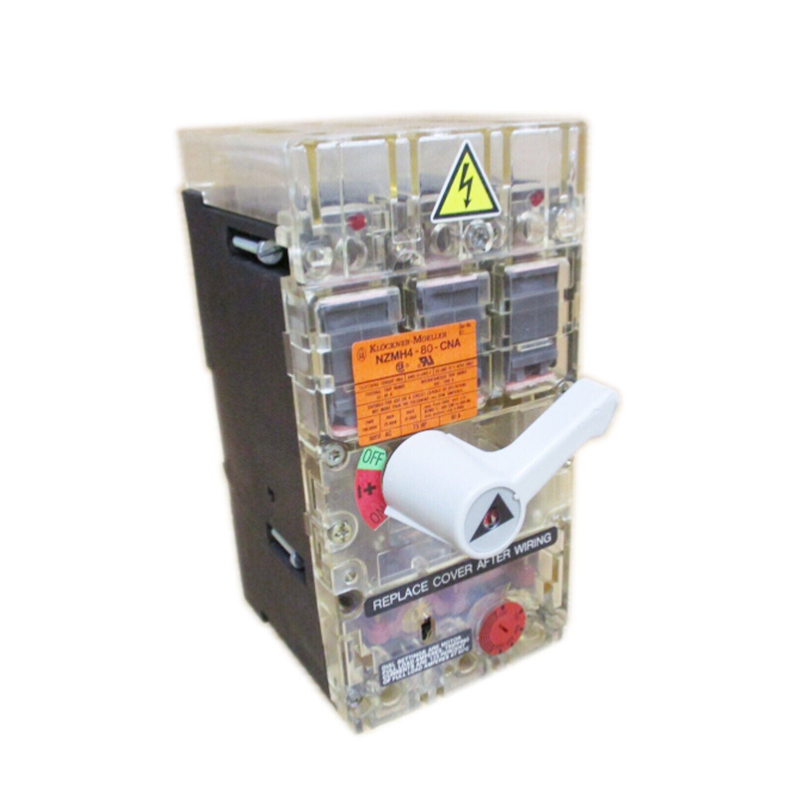 1PCS KLOCKNER MOELLER CIRCUIT BREAKER NZMH4-80-CNA - KLOCKNER MOELLER