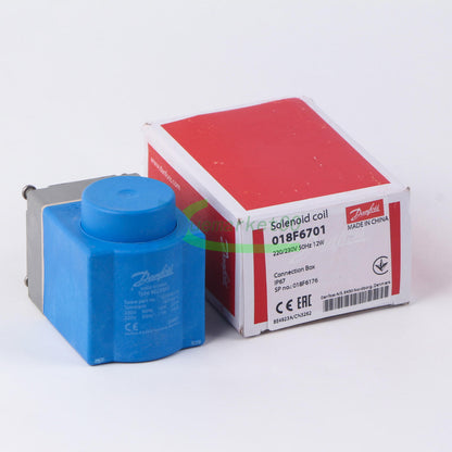 new 1pcs In Box Danfoss Solenoid Valve Coil 018F6701 - DANFOSS