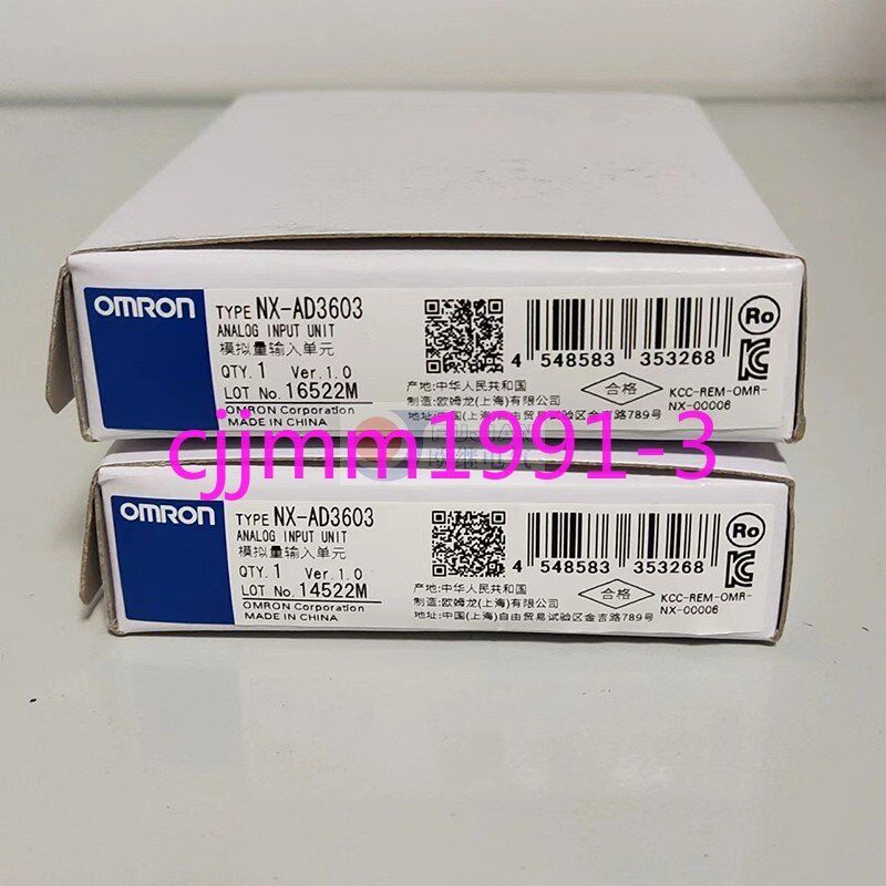 OMRON NX-AD3603 | 1PC Smart Thermometer - OMRON