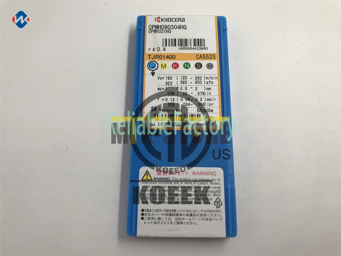 10pcs/box Kyocera CNC Blade CPMH090304HQ CA5525~