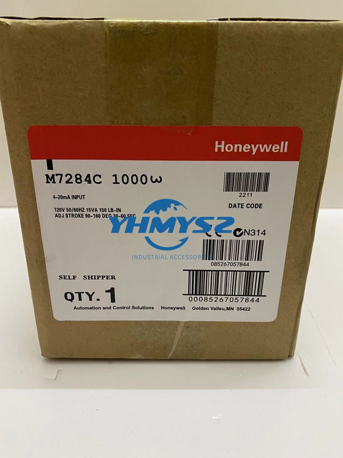 new  and unopened Honeywell M7284C-1000 motor M7284C 1000