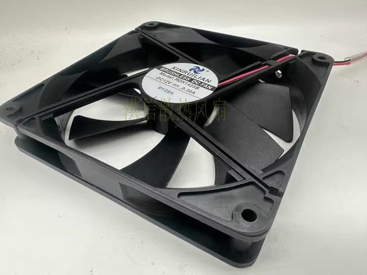 XINRUILIAN RDH1425B 14025 DC12V 0.30A 14CM 2-Wire Large Airflow Cooling Fan