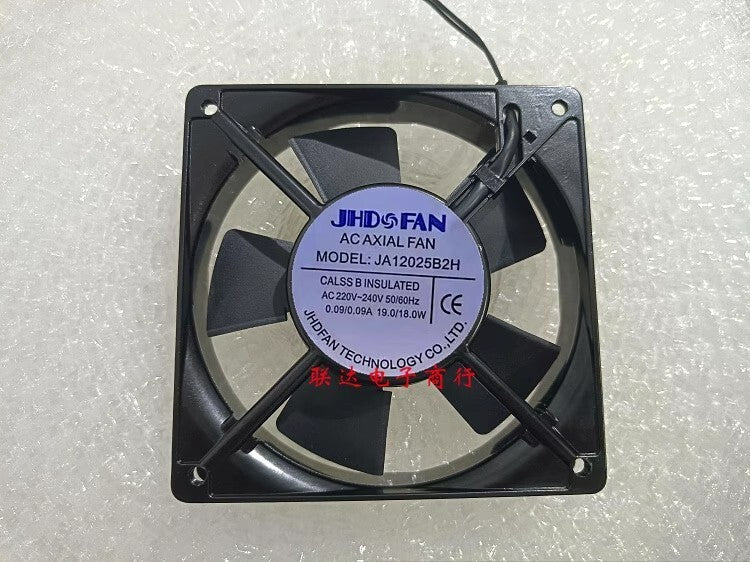 JHDFAN JA12038B2HL AC220V/240V 19/18W 12CM Cooling Fan