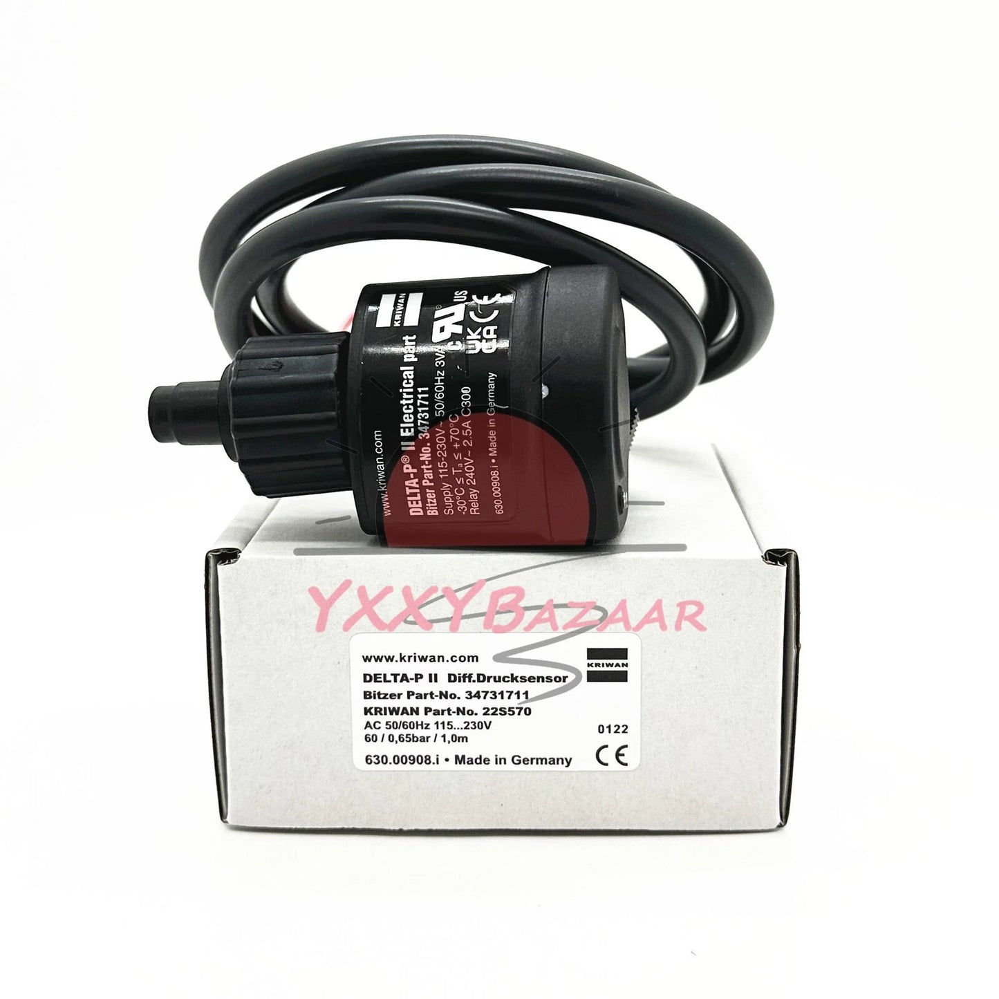 1pcs BITZER DELTA-PⅡ 34731711 Compressor Oil Pressure Differential Switch