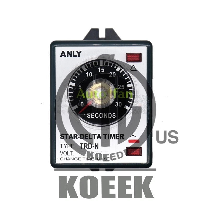 1PC AC110V 220V 30S 60S TRD-N Motor Starting Time Limit Relay