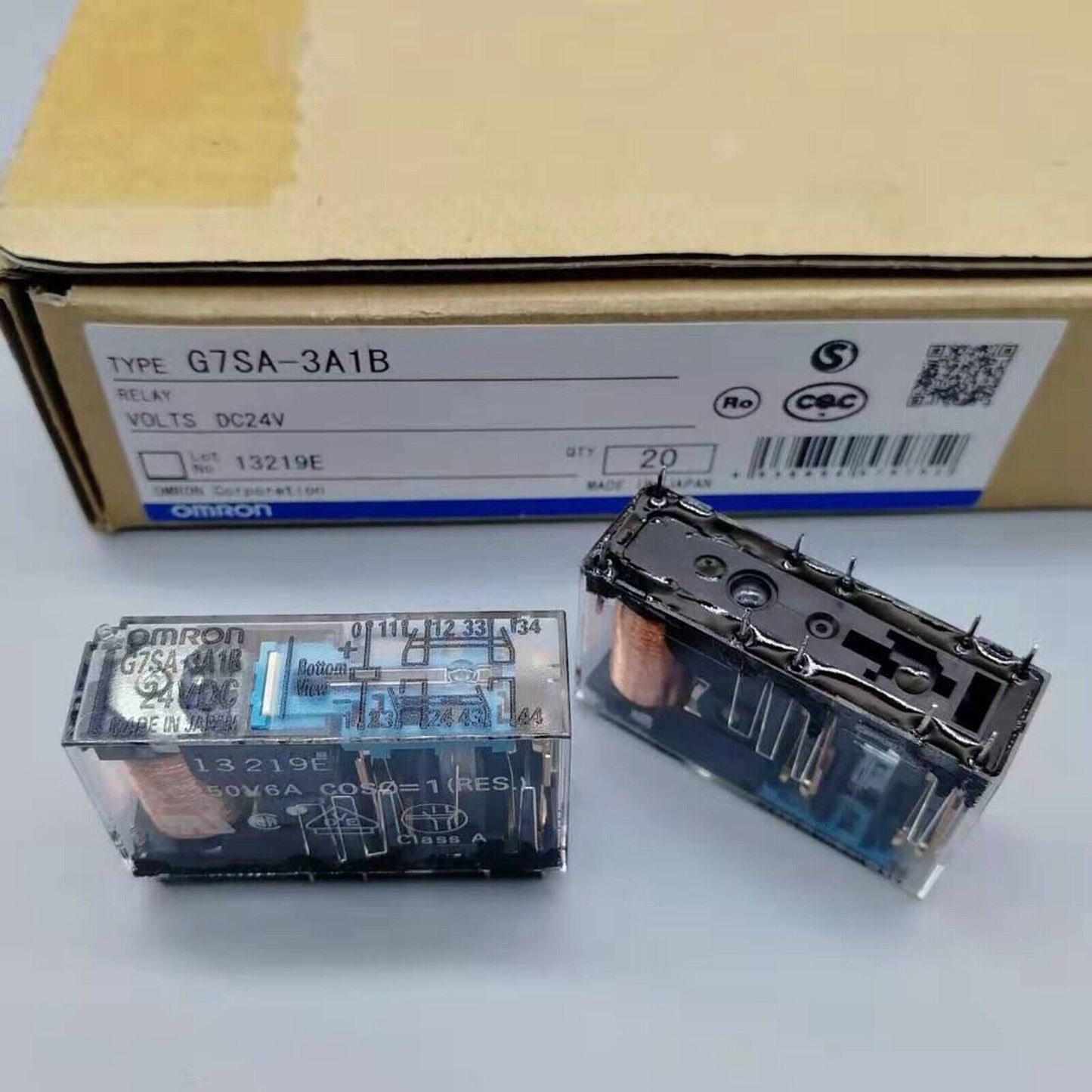 OMRON G7SA-3A1B Safety Relay DC24V - OMRON