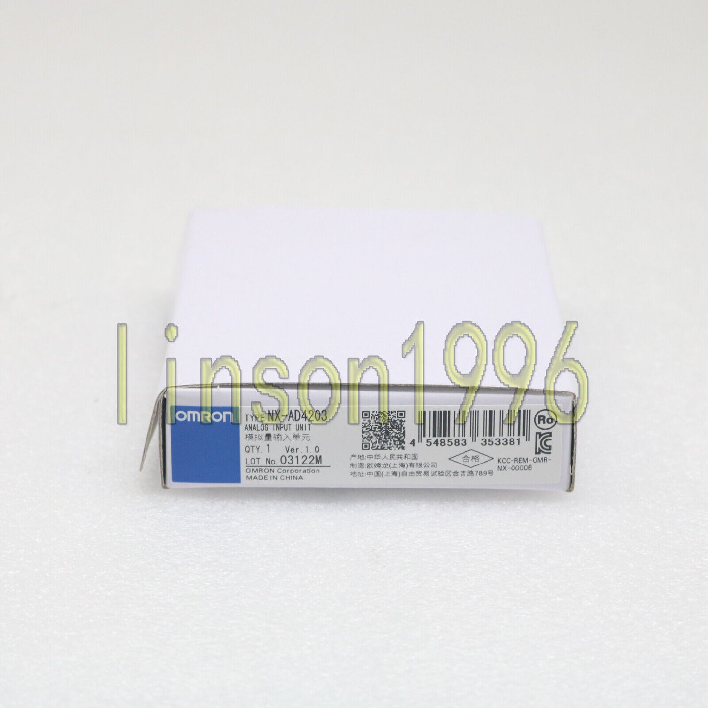 Omron NX-AD4203 Analog Input Unit Fast Ship - OMRON