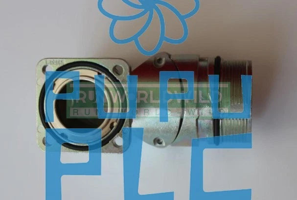 1Pcs FOR Connector SIZE1.5 4+4 90° Elbow Power Motor Seat M40~