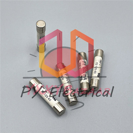 5pcs SIBA FF 500mA 700V 6.3x32mm Fast Acting Ceramic Fuse Links 195100 7012540