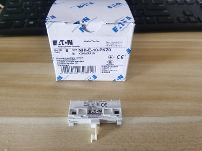 new 1PCS Eaton Moeller NHI-E-10-PKZ0 XTPAXFA10 Auxiliary Contact 1NO - EATON MOELLER