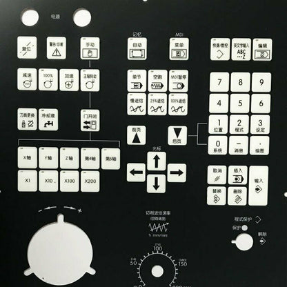 FANUC A86L-0001-000325 Control Panel Keyboard Membrane - FANUC