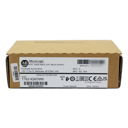 NEW Factory Sealed MicroLogix Combination Module 1762IQ8OW6 - MICROLOGIX