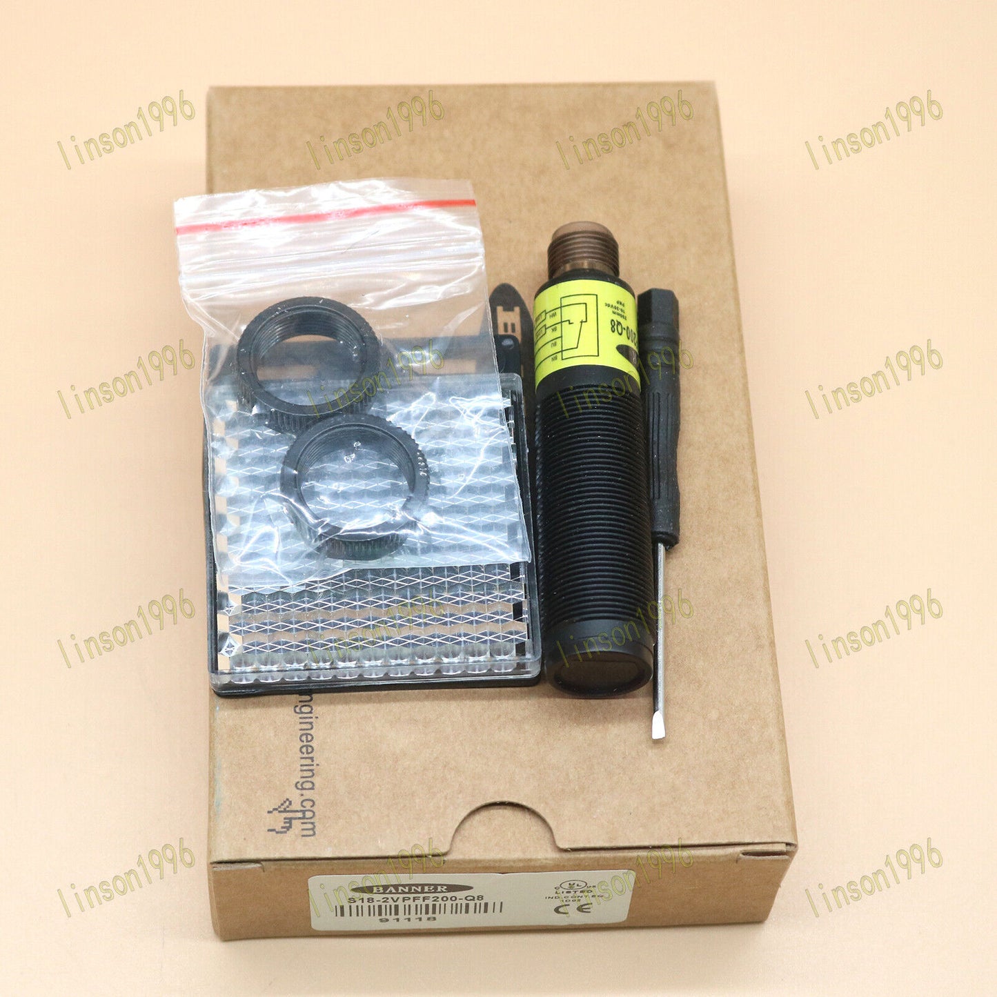ONE S18-2VPFF200-Q8 Photoelectric Switch FAST SHIP - ONE