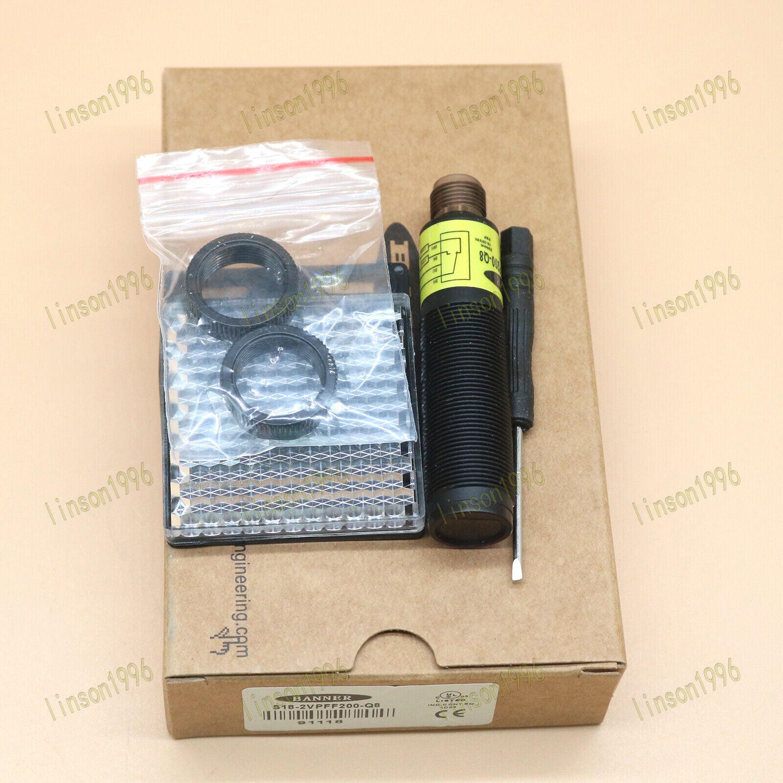ONE S18-2VPFF200-Q8 Photoelectric Switch FAST SHIP - ONE