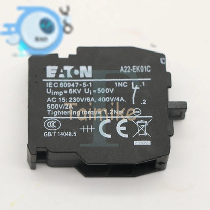 1PC EATON MOELLER A22-EK01C Contact A22EK01C