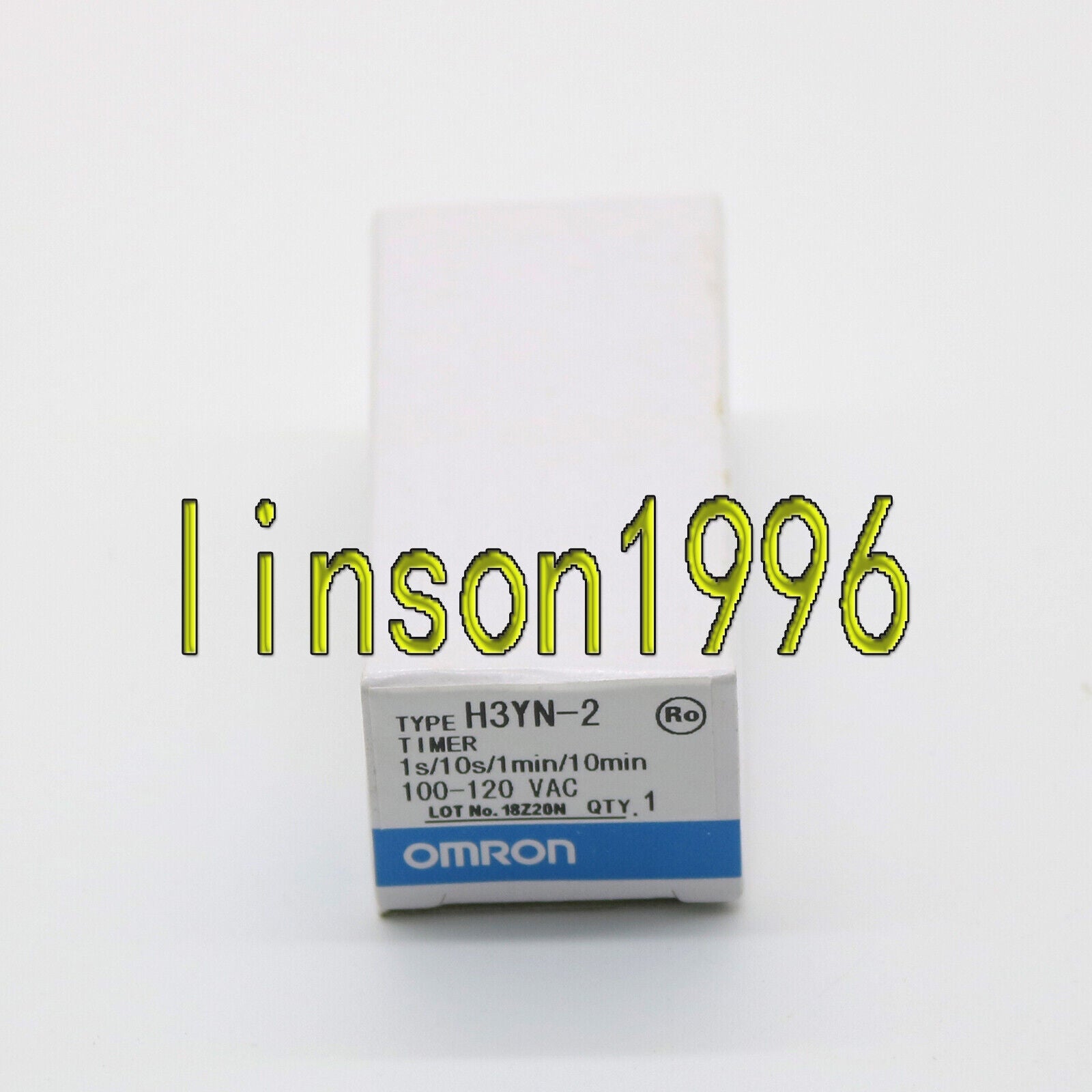 Omron H3YN-2 100-120VAC Time Delay Relay Solid State Mounting FAST SHIP - OMRON